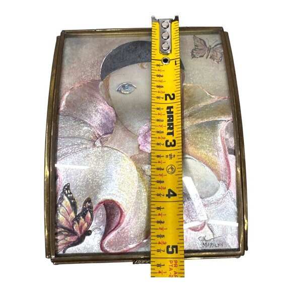 Handcrafted Via Vermont Music Box Through The Eyes Of Love Marilyn Ward Vintage - Picture 7 of 12